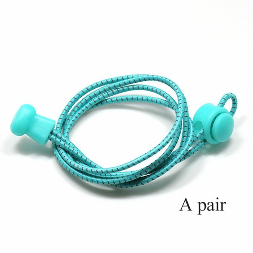 ⭐1Pair Tieless No Tie Shoelaces Elastic Reflective Lock Lace For Kids and Adults - Picture 24 of 51