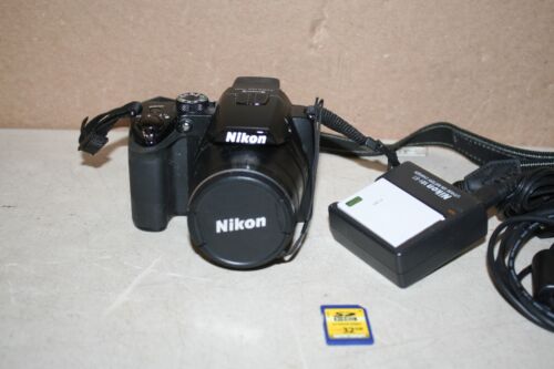Nikon COOLPIX P100 10,3 megapixel fotocamera digitale - nero testato/funzionante - Foto 2 di 14
