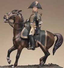1/32 Resin Napoleonic Mounted Officer Unpainted Unassembled