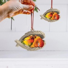 New Personalize Sun Conure Angel Wings Christmas Gift Ornament SO267