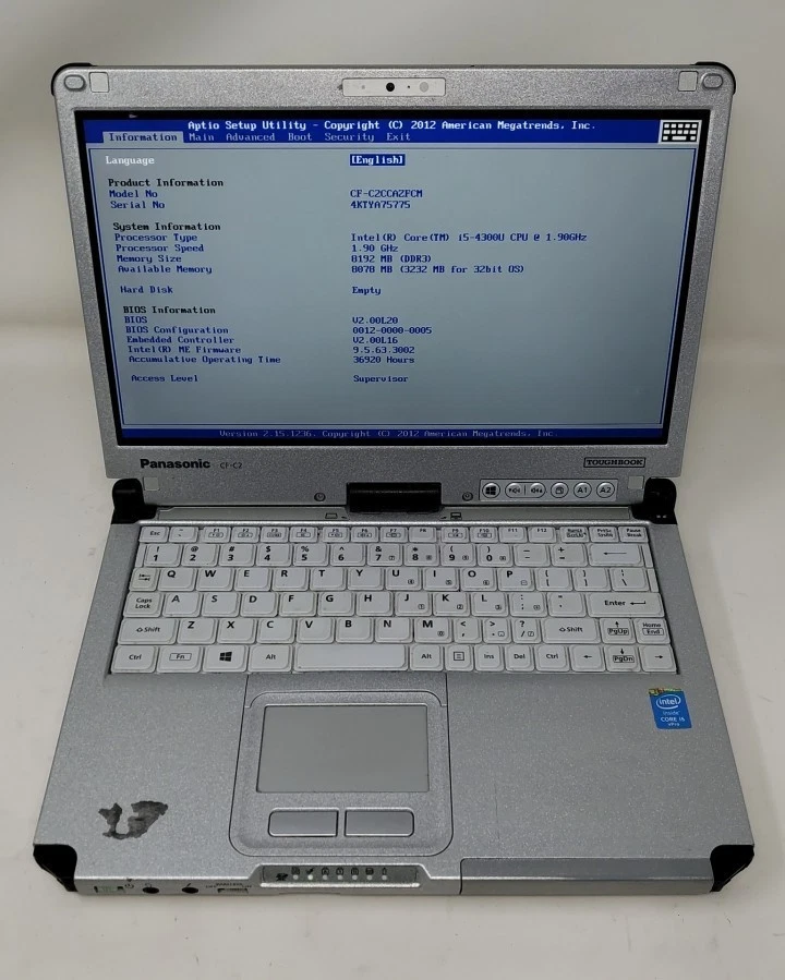 Panasonic Toughbook Cf-C2 PC Laptops & Netbooks for sale | eBay