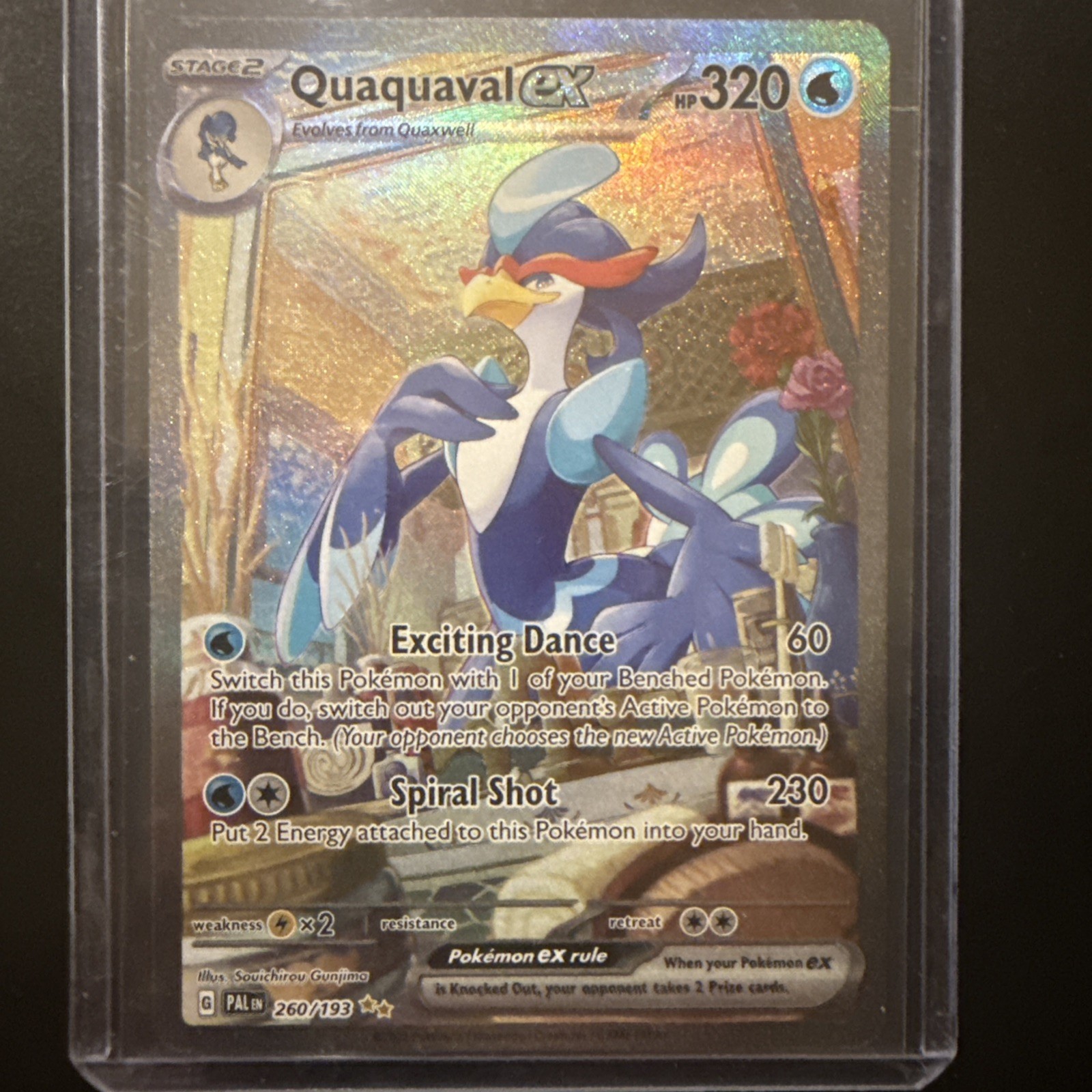 NM Pokemon TCG Paldea Evolved 258/193 Skeledirge ex Special Illustration Alt Art