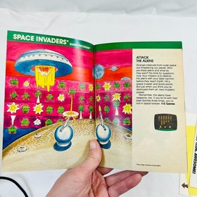 Atari 2600 Console Bundle: Joysticks, Paddles, Atari Force Comic, Organizer, Pin