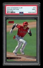 2021 Topps Stadium Club Red Foil: # 37 Shohei Ohtani PSA 9 MINT