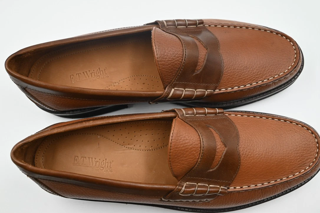 VTG ET Wright Lites Mens Tan Nubuck Leather Derby Shoes‎ Vibram Sole JR88710 9 N et wright Oxfords & Derbys for Men on Sale up to 90% Off  main image 3