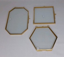 3 Clear Glass Frames For Pressed Flowers