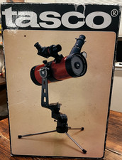 Vintage Tasco 132T 200X Telescope - Open Box Complete - All Parts Included