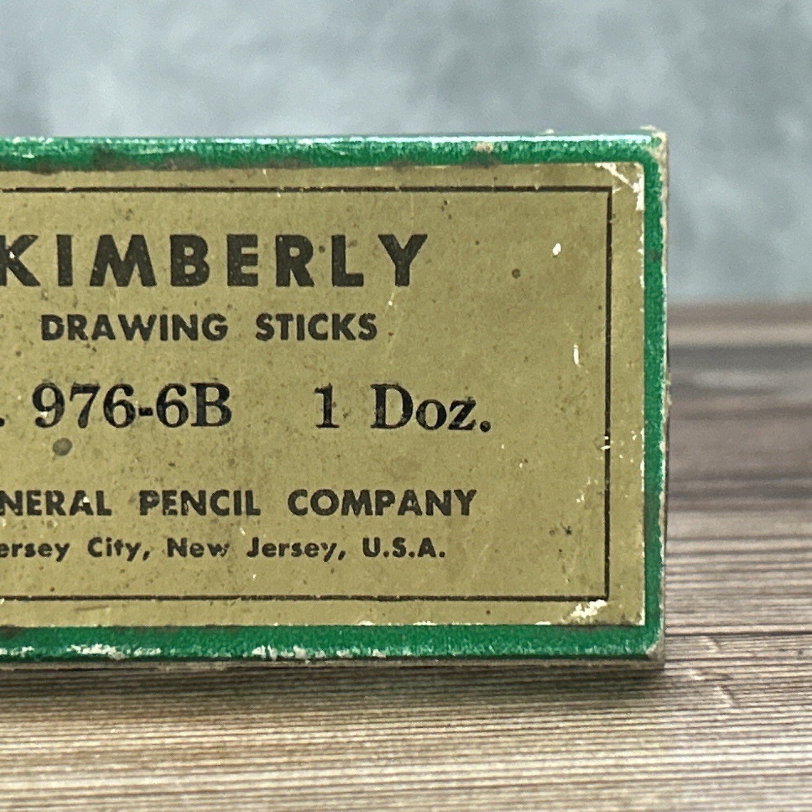 Vintage Kimberly Drawing Sticks Sketching Pencils Art General Pencil Co USA