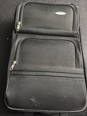 Samsonite 1910 Black Carry-On Suitcase/Luggage Rolling 3765 MM-10 23x13x9 Approx