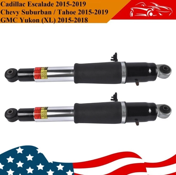 Amortiguadores de aire traseros 2 piezas para Cadillac Escalade Chevrolet Tahoe 2015-2019 Foto 4 de 4