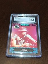 L.L. COOL J #44 1991 PRO SET  YO! MTV RAPS GENUINE AUTHENTIC GRADED CARD  CGC