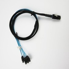 1Pcs Suitable for SAS SFF 8087 to SATA forward reverse hard drive data cable