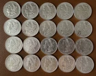 Beautiful Collection of 20 Morgan Silver Dollars 1882 - 1904