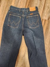 Wrangler Misses Jeans 12 Blue Full Fit Tapered Denim Vintage 80s