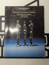Sotheby's Impressionist and Modern Paintings New York February 18, 1988 Catalog