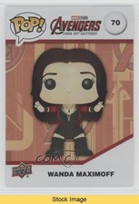 2023 Upper Deck Funko Pop Marvel Infinity Saga Patina Wanda Maximoff READ b8c