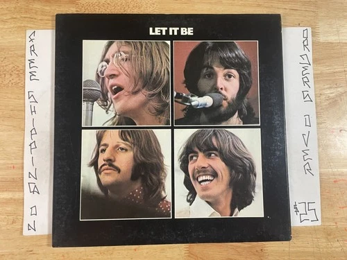 THE BEATLES LET IT BE ORIGINAL 1970 LA PRESS LP