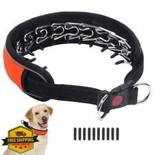 Martingale No Pull Dog Collar for Large Medium Dogs Training Walking, Heavy D...