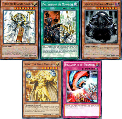 Yugioh Complete Competitive Domain Monarch Deck! Eerebus Ehther **HOT** + Bonus