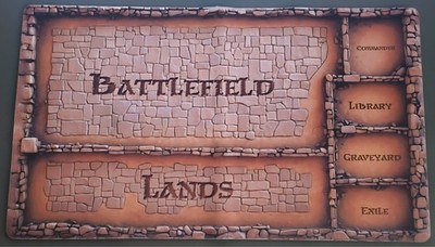 Magic the Gathering Zones of the Dungeon Commander Spielmatte