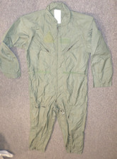 NEW SUMMER FIRE RESISTANT FR CWU-27P FLYERS COVERALLS GREEN FLIGHT SUIT 50L