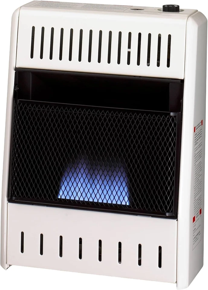Elegant Ventless Propane Blue Flame Heater, 10,000 BTU - Ideal for Home & Office - Image 2 of 4