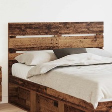 Headboard Old Wood 140cm Engineered Wood Rectangular 143x3x100cm Modern Minimal