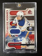 2022-23 SP Game Used Authentic Rookies Owen Power RC #174 Auto Jersey Patch 1/49