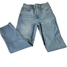 Madewell Jeans Womens 27 27x26 The Perfect Vintage Ainsworth Wash Raw Hem