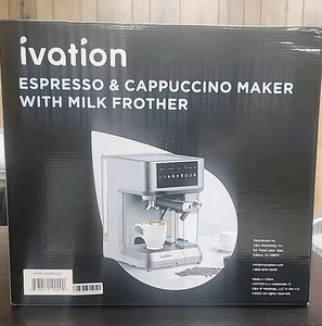 Ivation Espresso & Cappuccino Maker with a Milk Frother