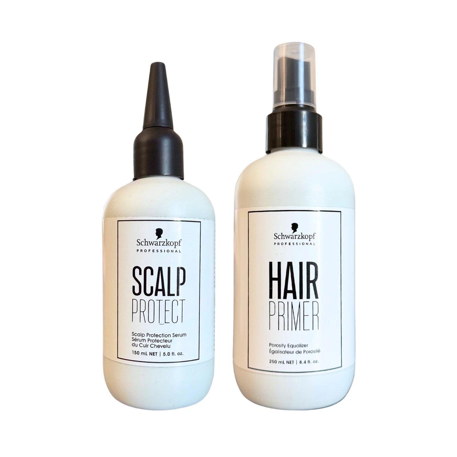 Schwarzkopf Hair Color Primer 8.4oz + Hair Color Scalp Protection Serum 5oz NEW