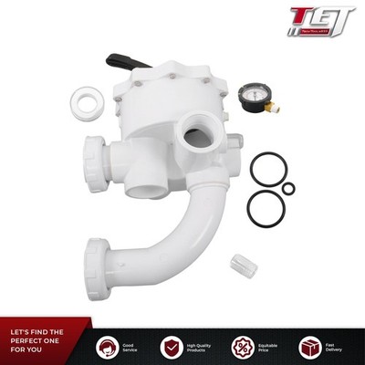 261152 2-Inch Threaded Multiport Valve Replacement Pool and Spa D.E. Filter