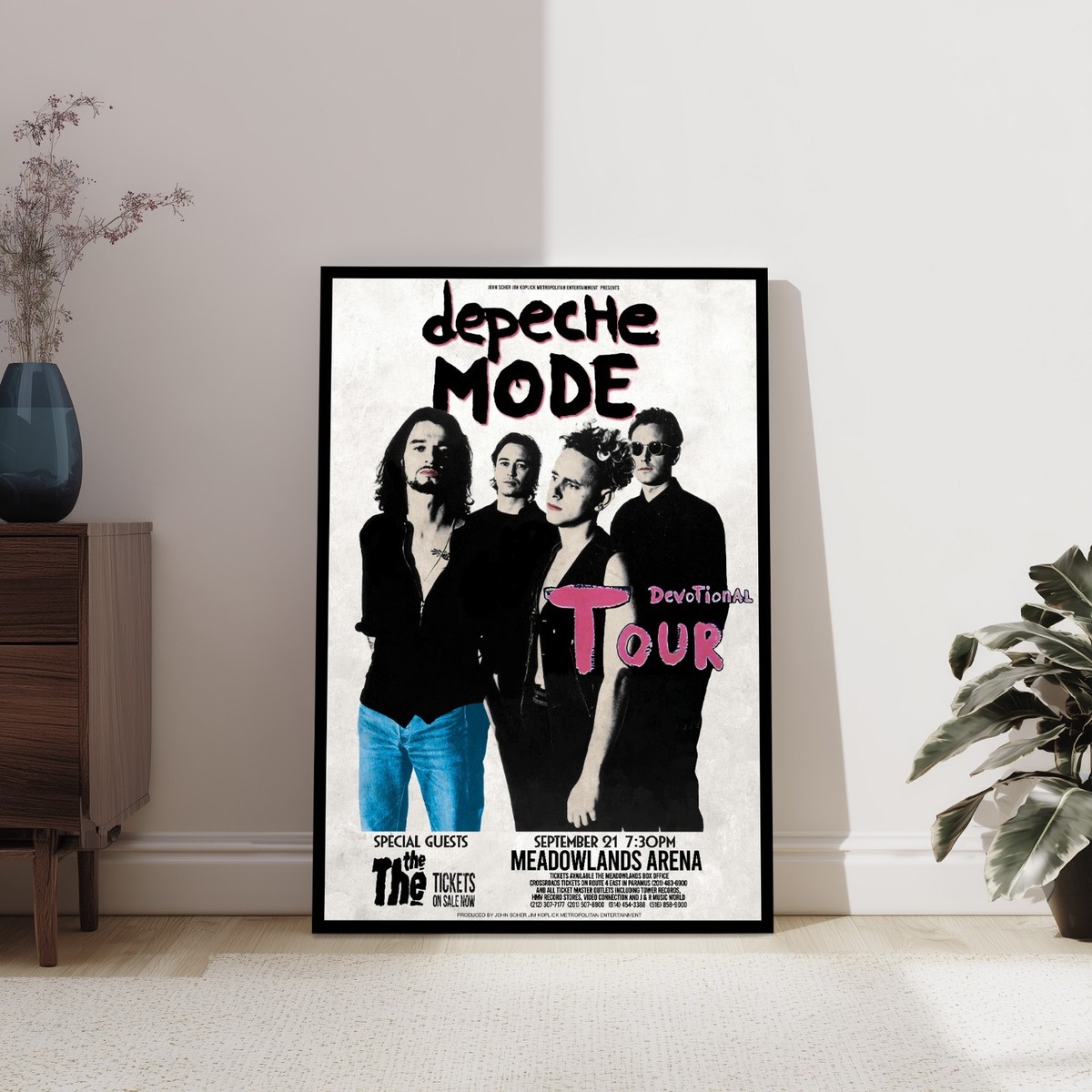 Depeche Mode - Devotional Tour Concert Poster MULTI-PRINT Three