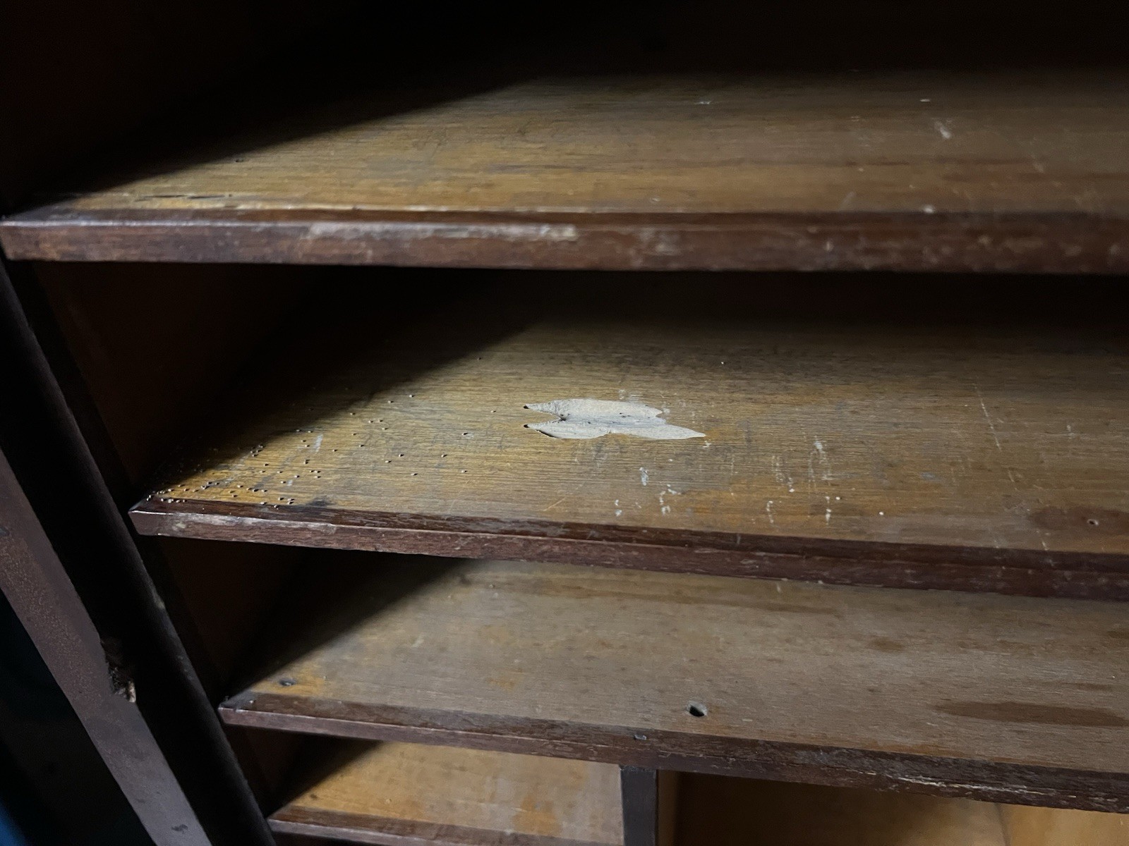 Antique 19th C. WOOTON DESK - STANDARD GRADE BURL WALNUT PATENT PAT