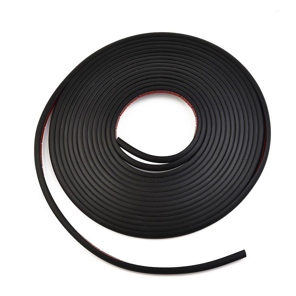 1pcs Sealing Strip 5M Rubber Car Headlight Lip Weatherstrip Waterproof