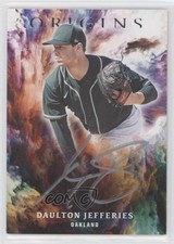 2021 Panini Chronicles Origins Signatures Silver Ink Daulton Jefferies Auto 0hw6