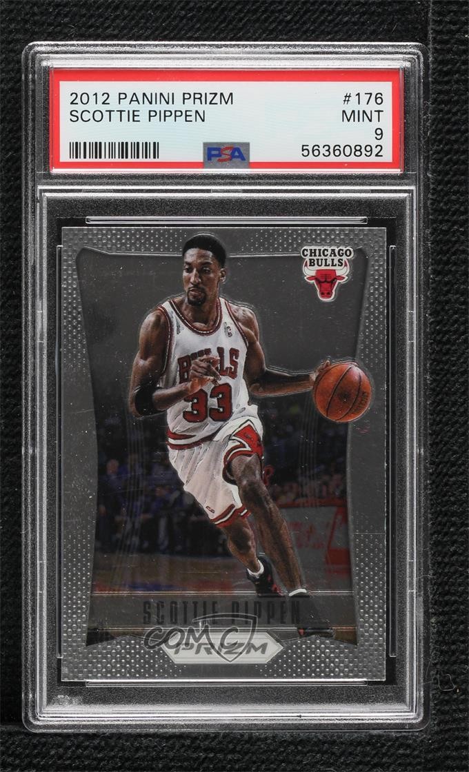 2012-13 Panini Prizm Scottie Pippen #176 PSA 9 MINT HOF 07qw