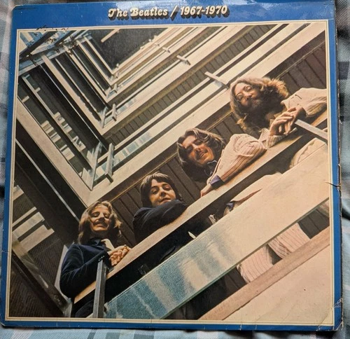 The Beatles Blue Album LP 1967-1970 12" Vinyl Record PCSP 718 Apple Records