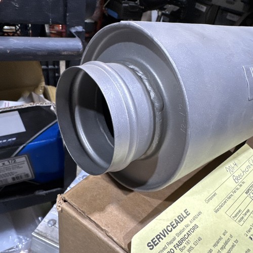 Beechcraft 35 MUFFLER, LH, B V35/A36/F33 Hanlon Wilson 701-4 Aviation Airplane - Picture 7 of 9