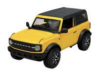 Maisto 2021 Ford Bronco Badlands Yellow 1:24 Die Cast Metal Model New Box 31530