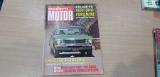MODERN MOTOR MAGAZINE MAY 1975 FORD FALCON XB GS KB CENTURA FIAT 132 COROLLA