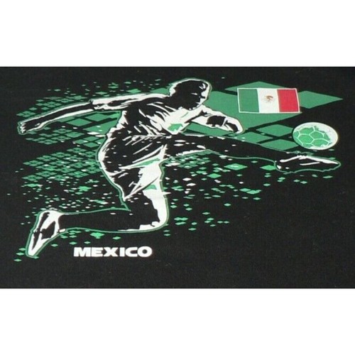 Gen2 Kids National Soccer Apparel Mexico Black/Green/White Medium 5/6