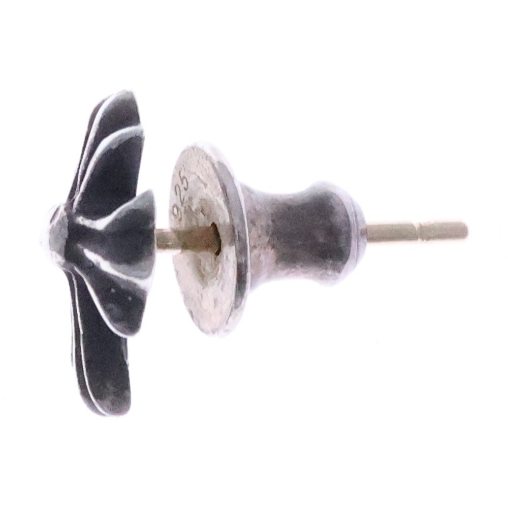 Chrome Hearts NTFL w BS Fleur Motif Earring Silver P0051771 thumbnail 3