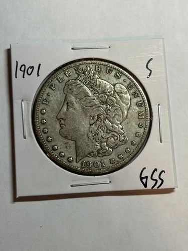 1901-S Morgan Silver Dollar Silver Coin Tough Choice XF Better Date