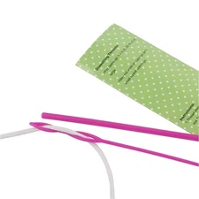 2 Set/6 Flexible Drawstring Threaders Elastic Puller Tool Sewing