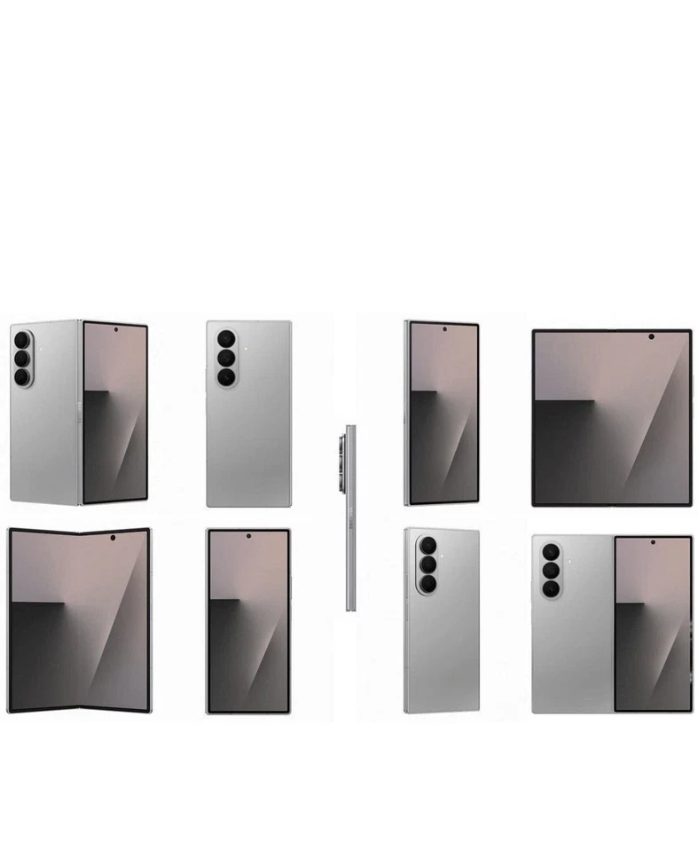 Samsung Galaxy Z Fold7 1 TB (DESBLOQUEADO) negro azabache gris como nuevo azul marino NUEVO SELLADO Foto 2 de 4