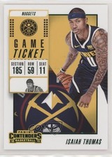 2018-19 Panini Contenders Game Ticket Green Isaiah Thomas #36 0b0