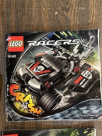 LEGO RACERS sets 8143 Ferrari And 8140 Tow Trasher See Description