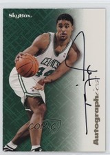 1996-97 Skybox Premium Autographics Black Ink Rick Fox Auto 7xr