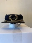 Antique GAR Grand Army of the Republic Kepi Hat Civil War Veteran Navy Blue Wool